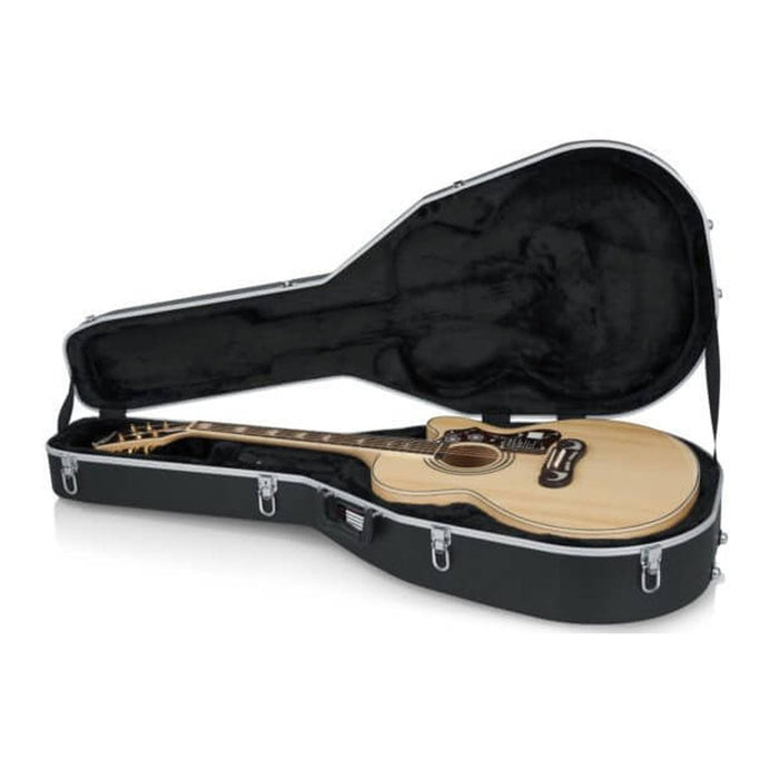 Gator GC-JUMBO Deluxe Molded Case for Acoustic Jumbo Guitar