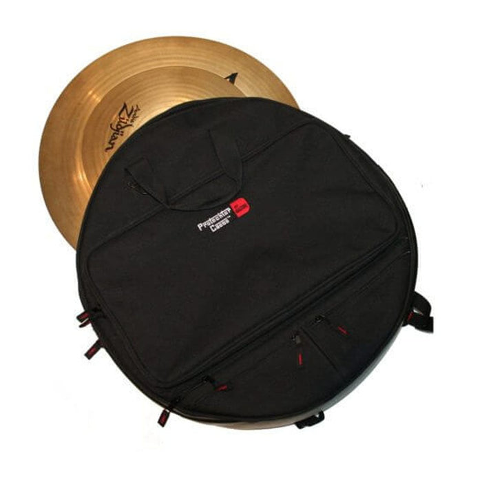 Gator GP-CYMBAK-24 Heavy Duty Cymbal Padded Back Pack (Holds 6x 24inch)