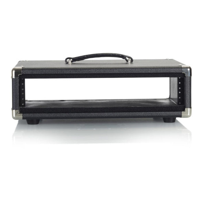 Gator GR-RETROPACL-2BK Vintage Amp Vibe Rack Case 2U Black