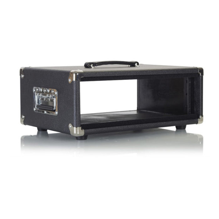 Gator GR-RETRORACK-3BK Vintage Amp Vibe Rack Case 3U Black