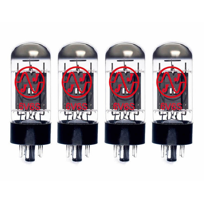 JJ Electronic 6V6S Power Tubes Matched Quad