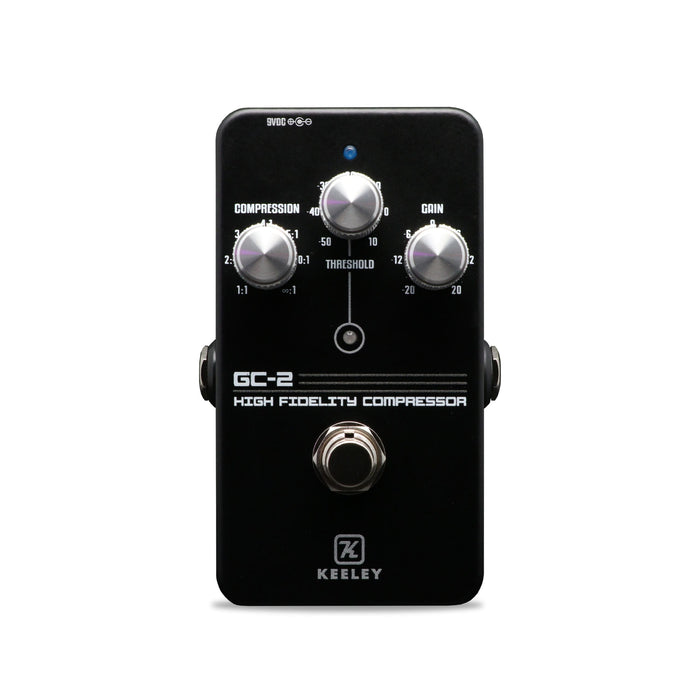 Keeley | CHROMALUX | GC-2 Limiting Amplifier | Compressor Pedal | Limited Edition