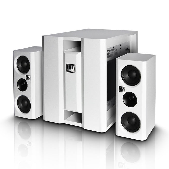 LD Systems | DAVE8 | Compact Active PA System | White