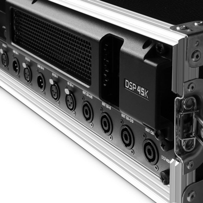 LD Systems | 4-Channel Dante DSP | Power Amp & Patchbay in 19" Rack Case