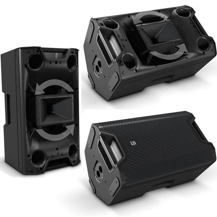 LD Systems | ICOA 1200W 15" | Active PA Speaker w/ Bluetooth | Black