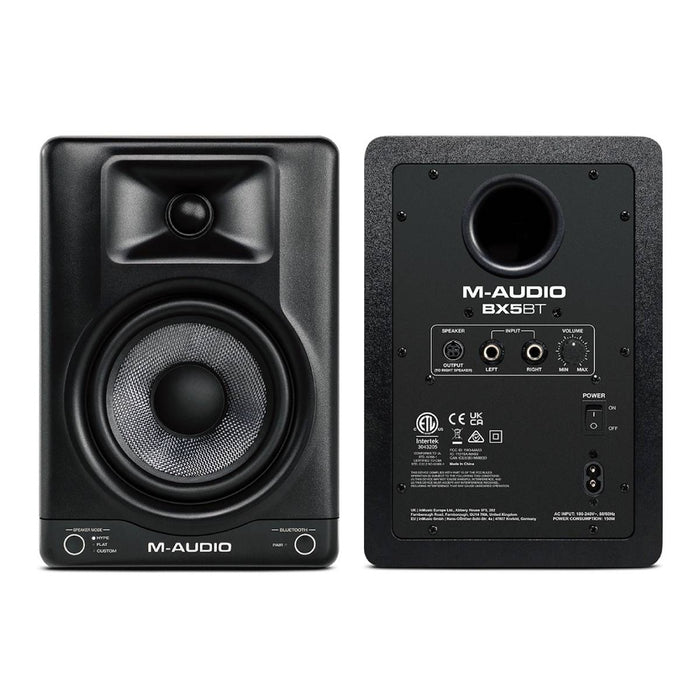 M-Audio BX5 BT Powered Studio Monitors Speakers 5inch w/ Bluetooth (Pair)