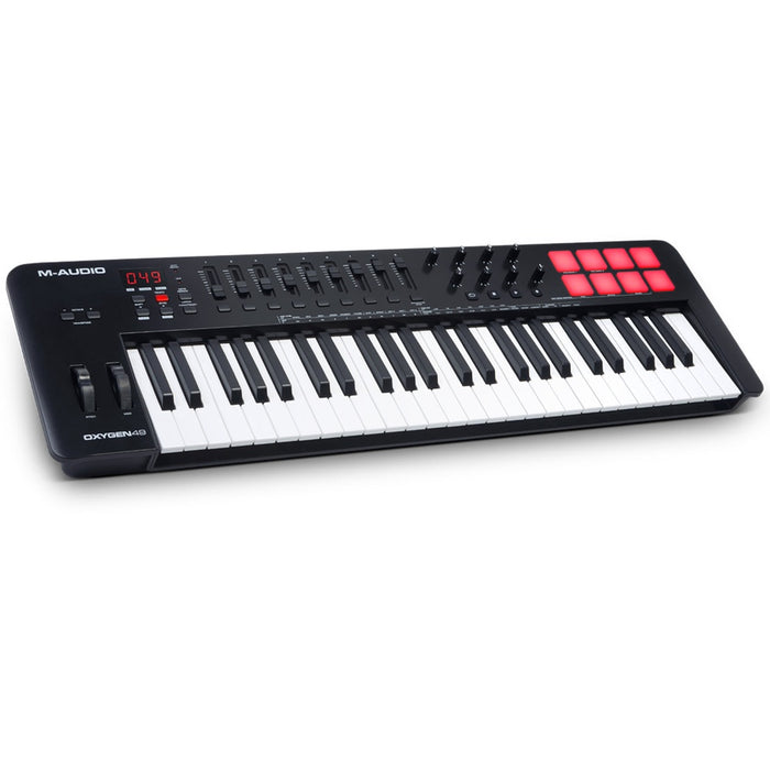 M-Audio Oxygen 49 MKV USB MIDI Controller 49-Key w/ Smart Controls & Auto-Mapping