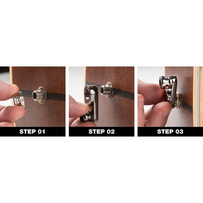 Music Nomad Acousti-Lok Strap Lock Adapter for Standard Output Jacks