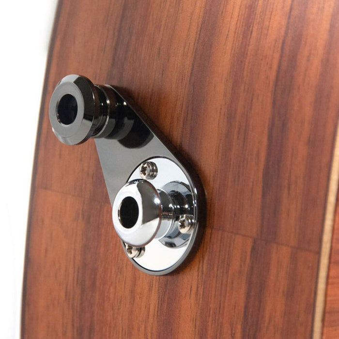 Music Nomad Acousti-Lok Strap Lock Adapter for 3 Screw Output Jacks & End Pins