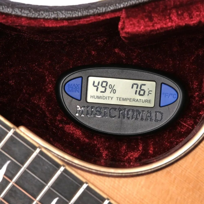 Music Nomad "HONE" Guitar Hygrometer Humidity & Temperature Monitor