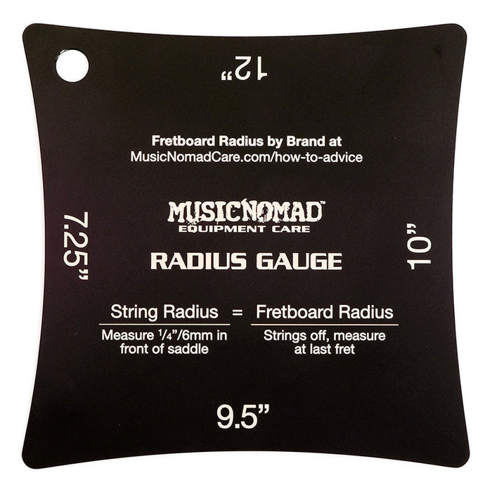 Music Nomad Precision Radius Gauge Set (2-Pce)