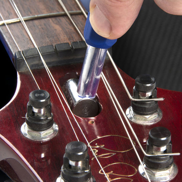 Music Nomad | MN611 | Truss Rod Neck Relief Measure & Adjust Kit for GIBSON® / PRS® | w/ Magnetised Carbon Steel Screwdriver