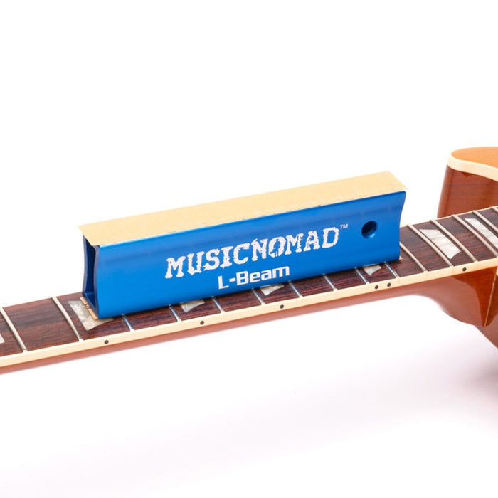Music Nomad "Fret Leveler" Leveling (L-Beam) 7" (18cm) for Guitar, Ukulele & Mandolin