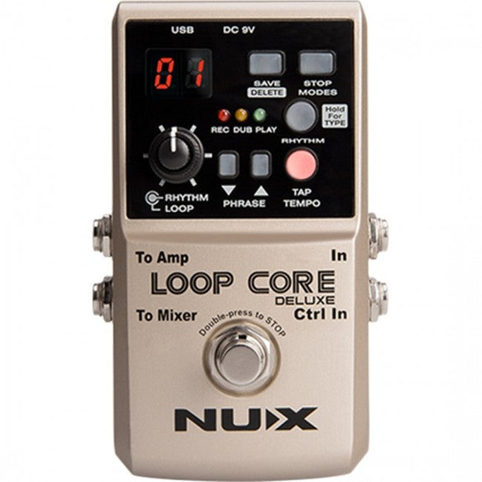 NUX Loop Core Duluxe 24-bt Looper Effects Pedal