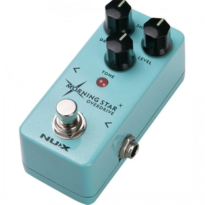 NUX Morning Star Overdrive Mini Effects Pedal w/ Switchable Circuit
