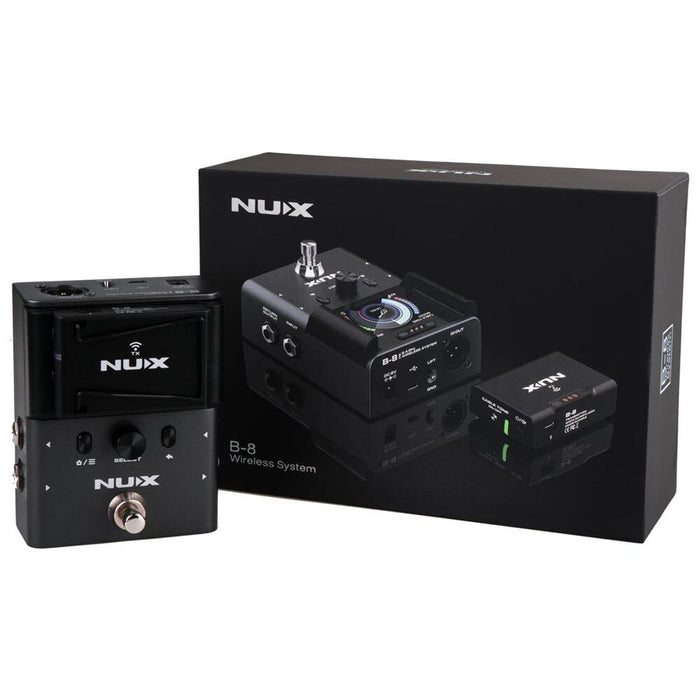 NUX B8 Pro Pedalboard Wireless Guitar System