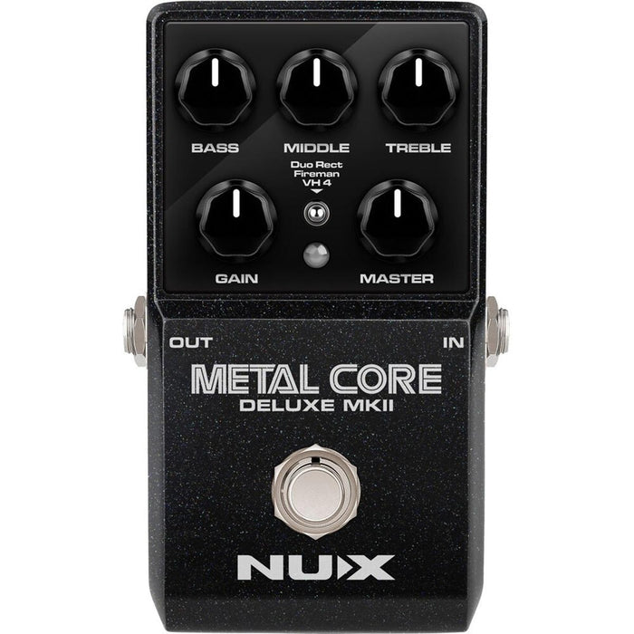NUX Metal Core Deluxe MK2 Distortion & Preamp Effects Pedal