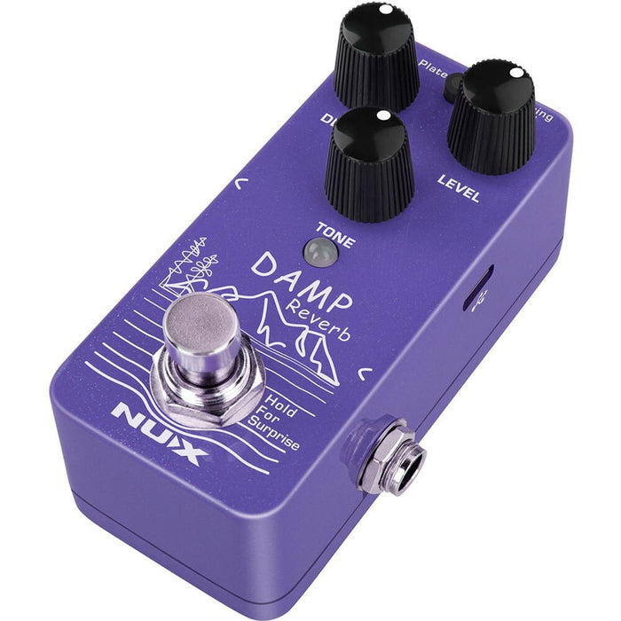 NUX Damp Mini Core 3-Mode Reverb Effects Pedal