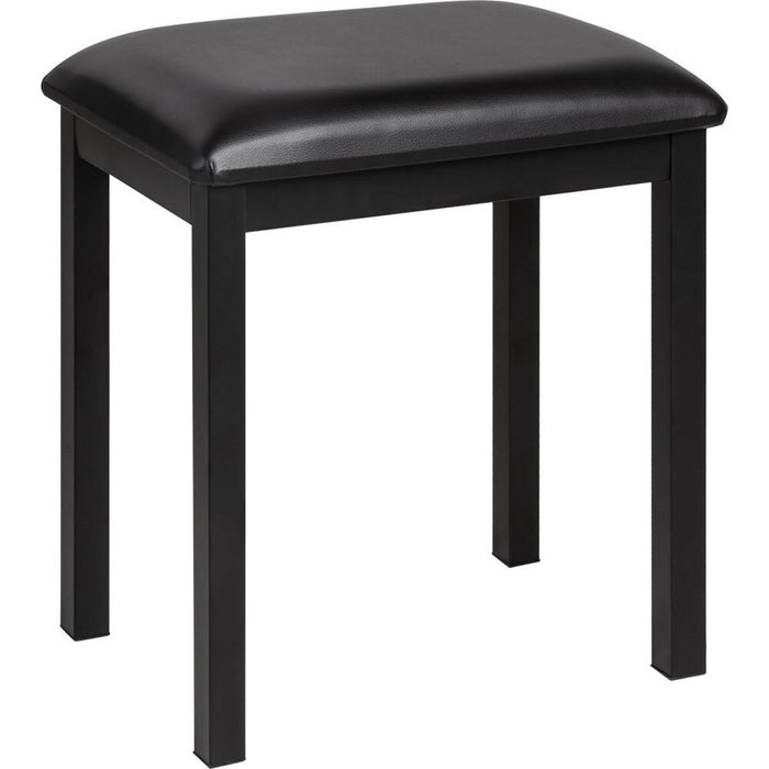 NUX Metal Piano Bench Stool - Black w/ Padded Vinyl Top