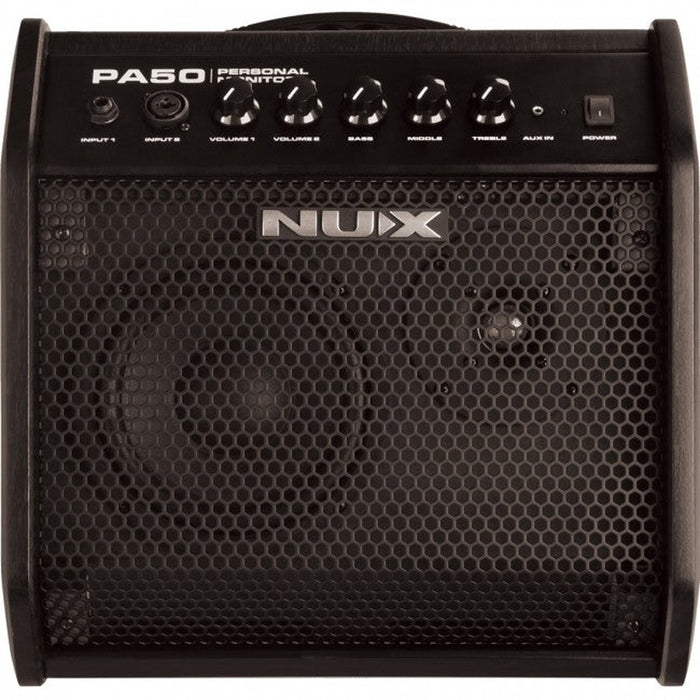 NUX PA-50 50W Personal Drum Monitor Amp