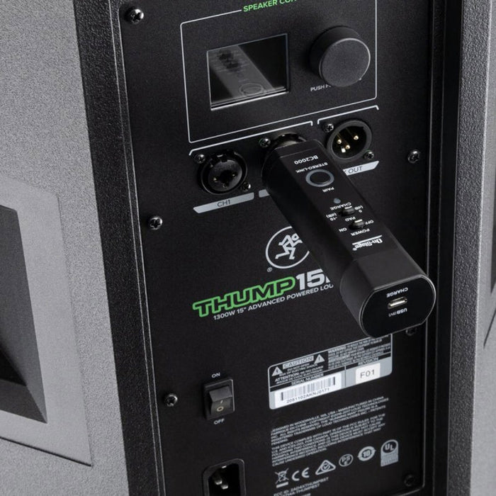 On Stage BC2000V2 XLR-Equipped, Rechargeable Stereo Bluetooth Converter