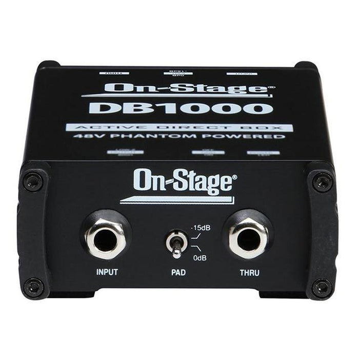 On Stage Phantom Powered Active Direct Box