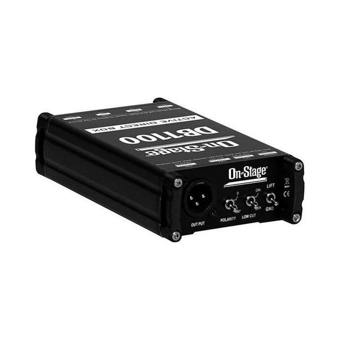 On Stage Phantom Powered Active Stereo Direct Box