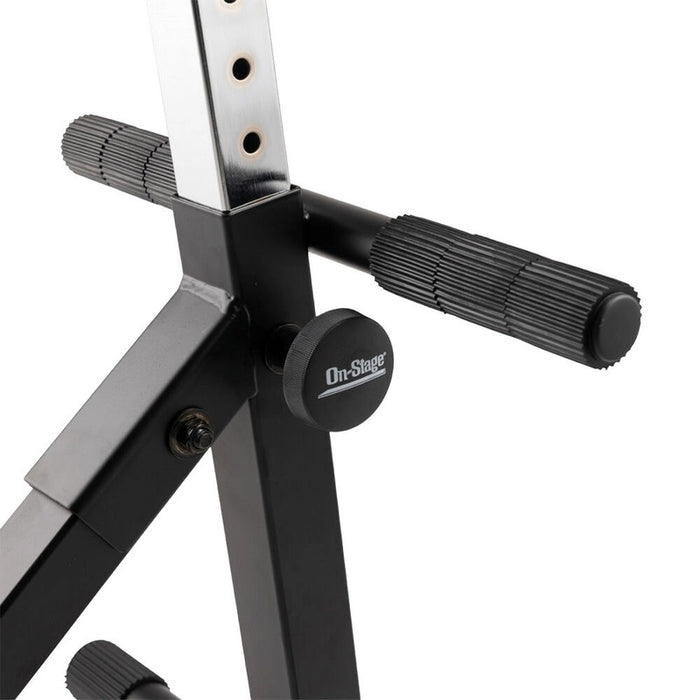 On Stage Height Adjustable Musicians Throne with Hanger