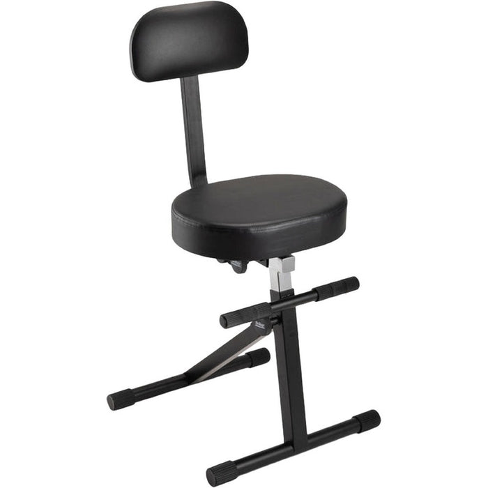 On Stage Height Adjustable Musicians Throne with Hanger