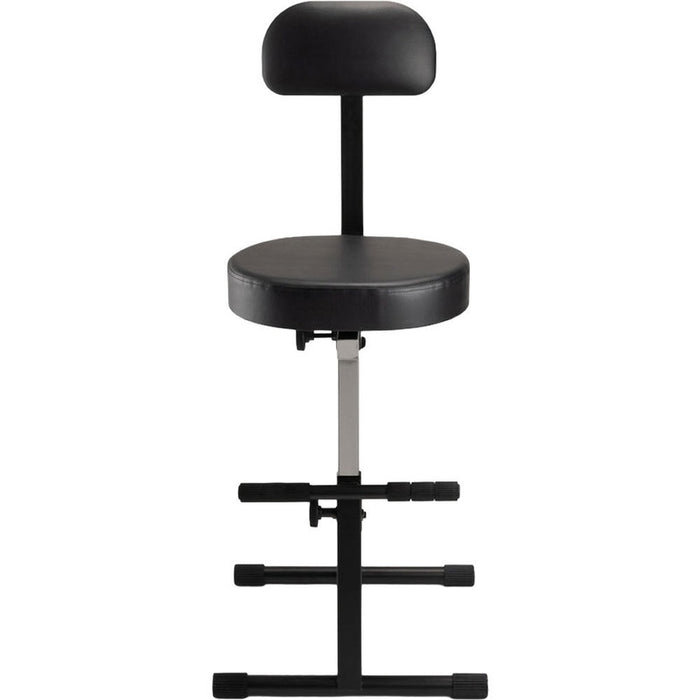 On Stage Height Adjustable Musicians Throne with Hanger
