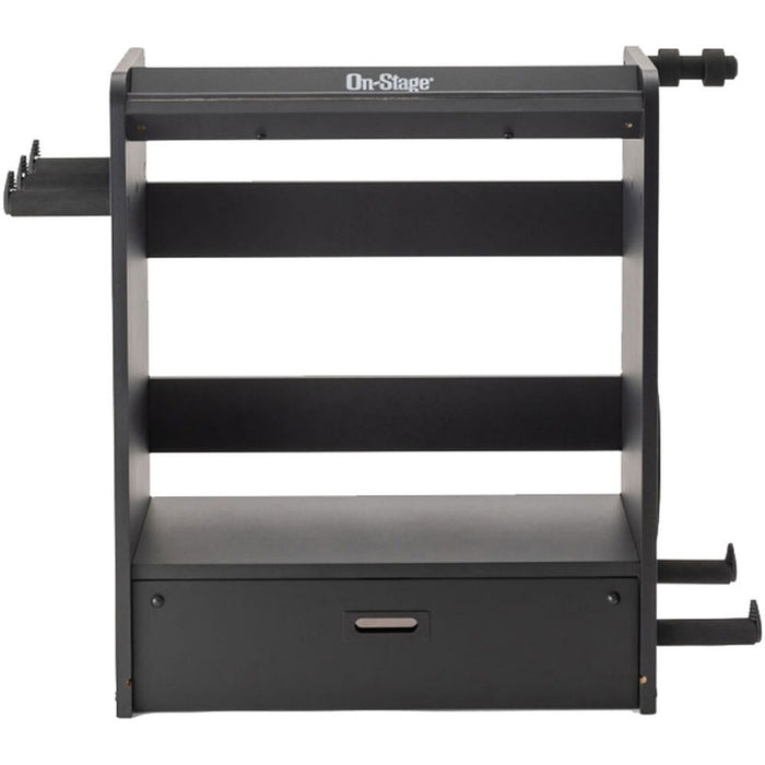 On Stage Professional Guitar Workstation in Black