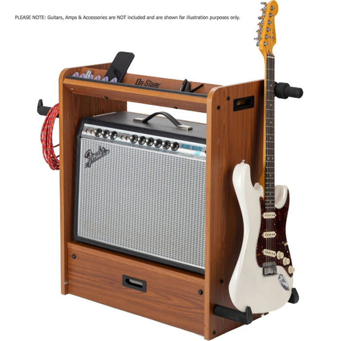 On Stage Professional Guitar Workstation in Rosewood
