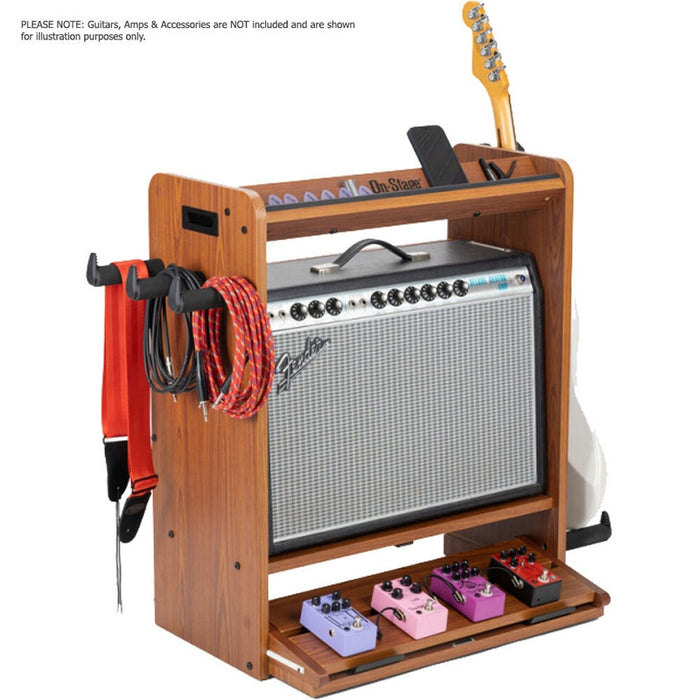 On Stage Professional Guitar Workstation in Rosewood