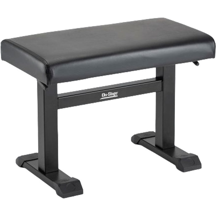 On Stage KB5503B Height-Adjustable Keyboard Bench in Black