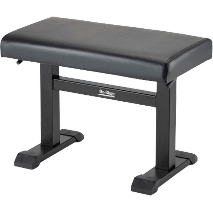 On Stage KB5503B Height-Adjustable Keyboard Bench in Black