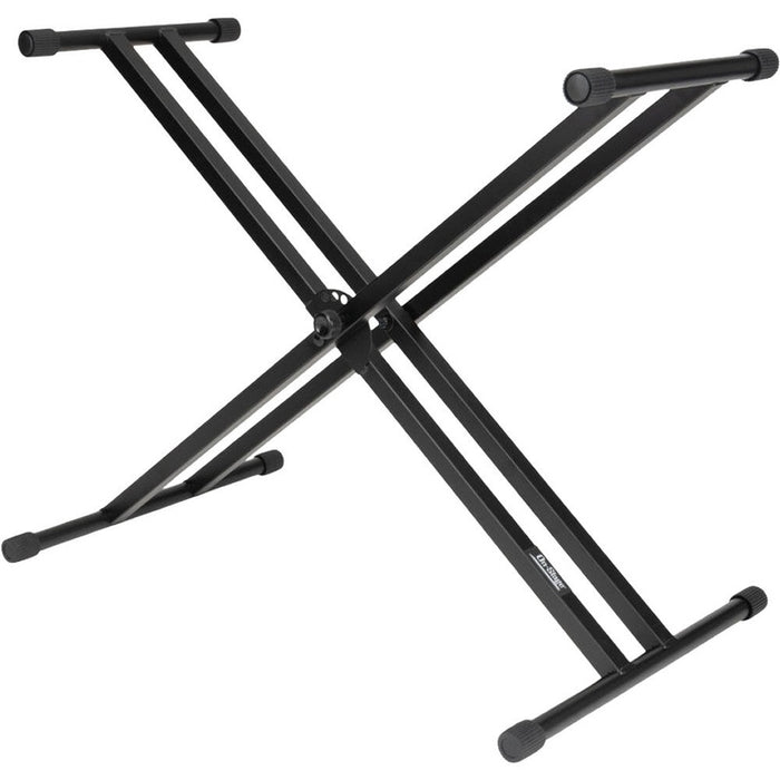 On Stage Classic Double X-Braced Keyboard Stand