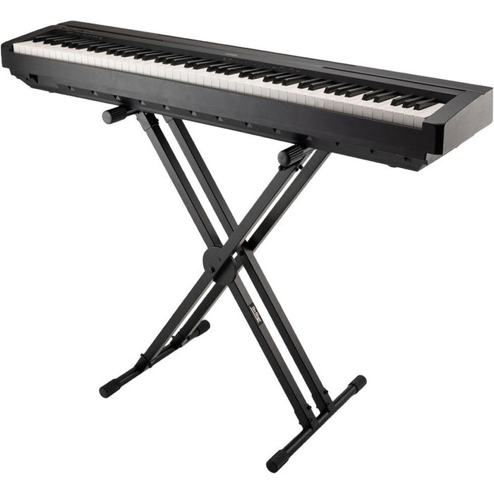 On Stage Lok Tight Pro Double X-Braced Ergo-Lok Keyboard Stand