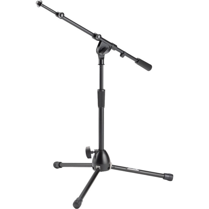 On Stage Production-Grade Heavy-Duty Kick Drum Mic Stand with Tripod Base
