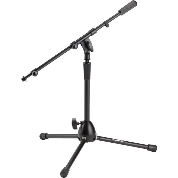 On Stage Production-Grade Heavy-Duty Kick Drum Mic Stand with Tripod Base