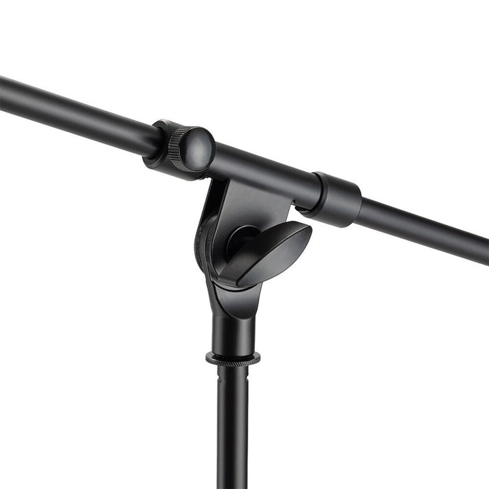 On Stage Production-Grade Boom Mic Stand with Tripod Base