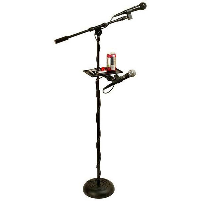 On Stage Accessory Tray with U-Mount attaches to Mic Stand
