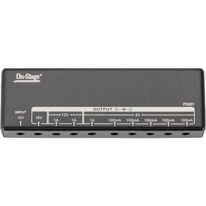 On Stage PS901 Pedalboard Power Bank with Surge Protection