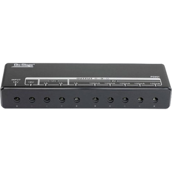 On Stage PS901 Pedalboard Power Bank with Surge Protection