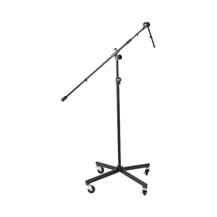 On Stage Tripod Studio Mic Boom with 7" Mini Boom Extension & Casters