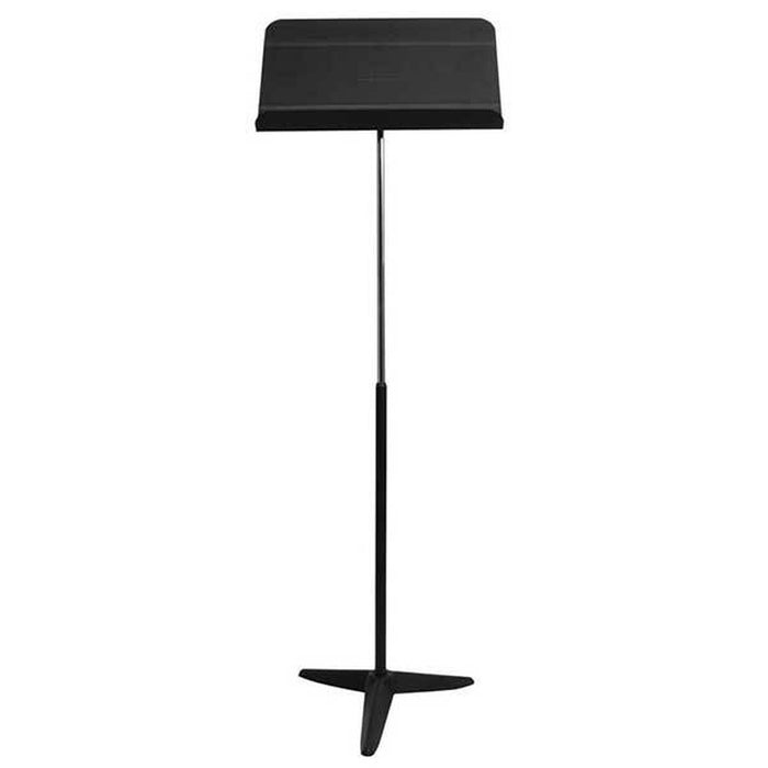 On Stage Orchestral Sheet Music Stand with Solid Bookplate