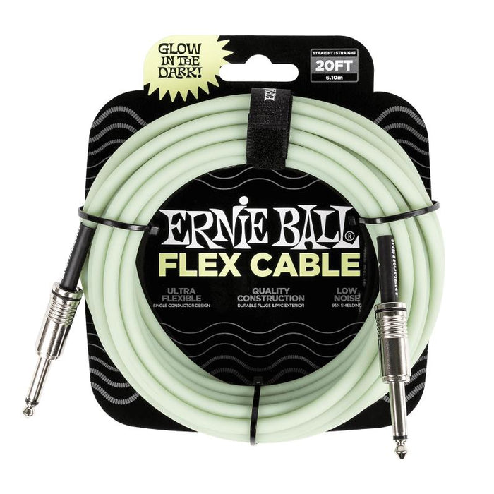 Ernie Ball | FLEX GLOW | Straight / Straight Instrument Cable