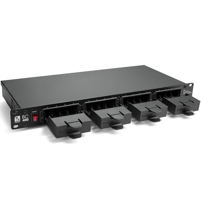 Palmer | PBC400AA | 16x AA & AAA Battery Charing Station | 19 inch Rack Mount Unit