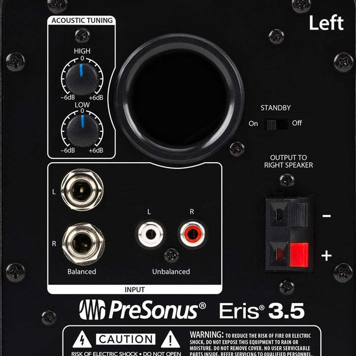 PreSonus | Eris E3.5 2ND GEN | Pair | Active Media Reference Monitors