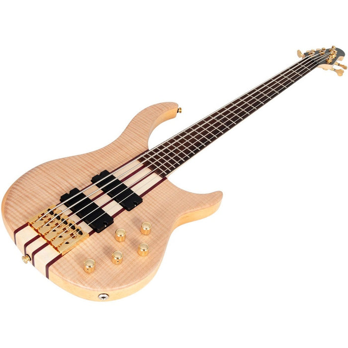 Peavey Cirrus Series 4-String Bass Guitar in Flame Maple Natural