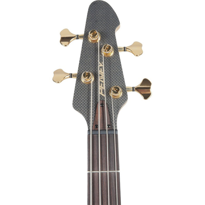 Peavey Cirrus Series 4-String Bass Guitar in Quilt Maple Natural